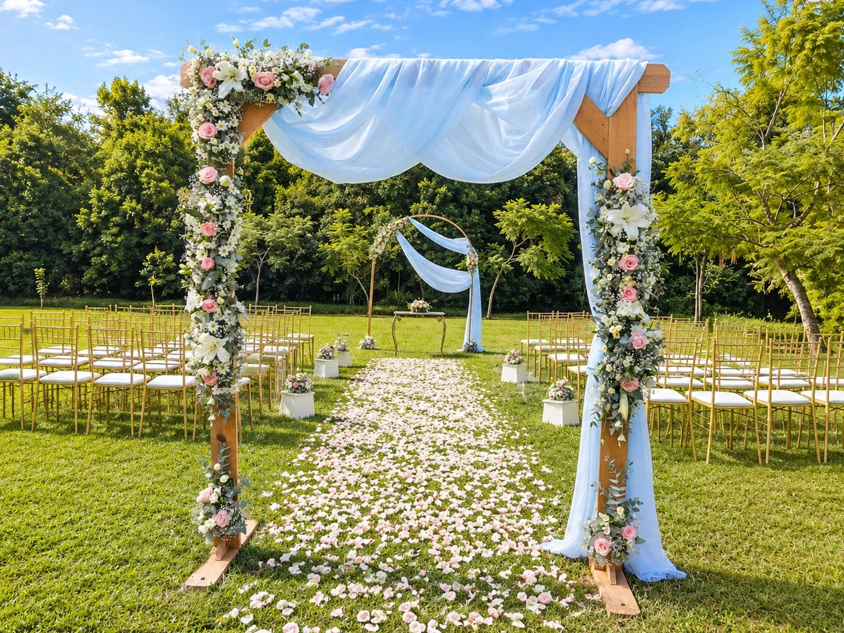 Decoração personalizada de eventos