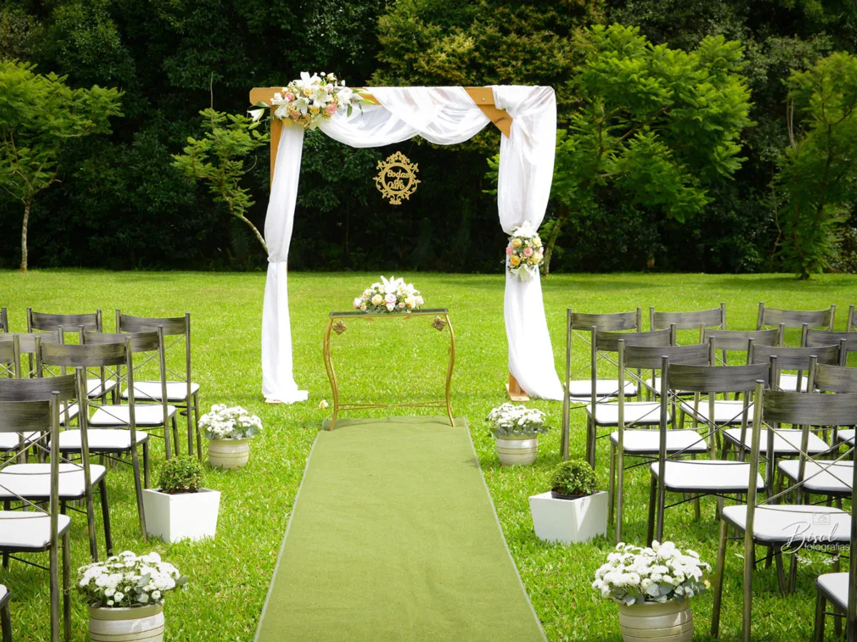 Detalhes da celebração de Bodas de Ouro