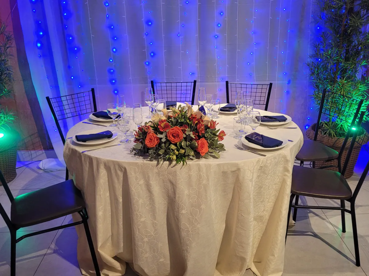 Ambiente de festa de formatura