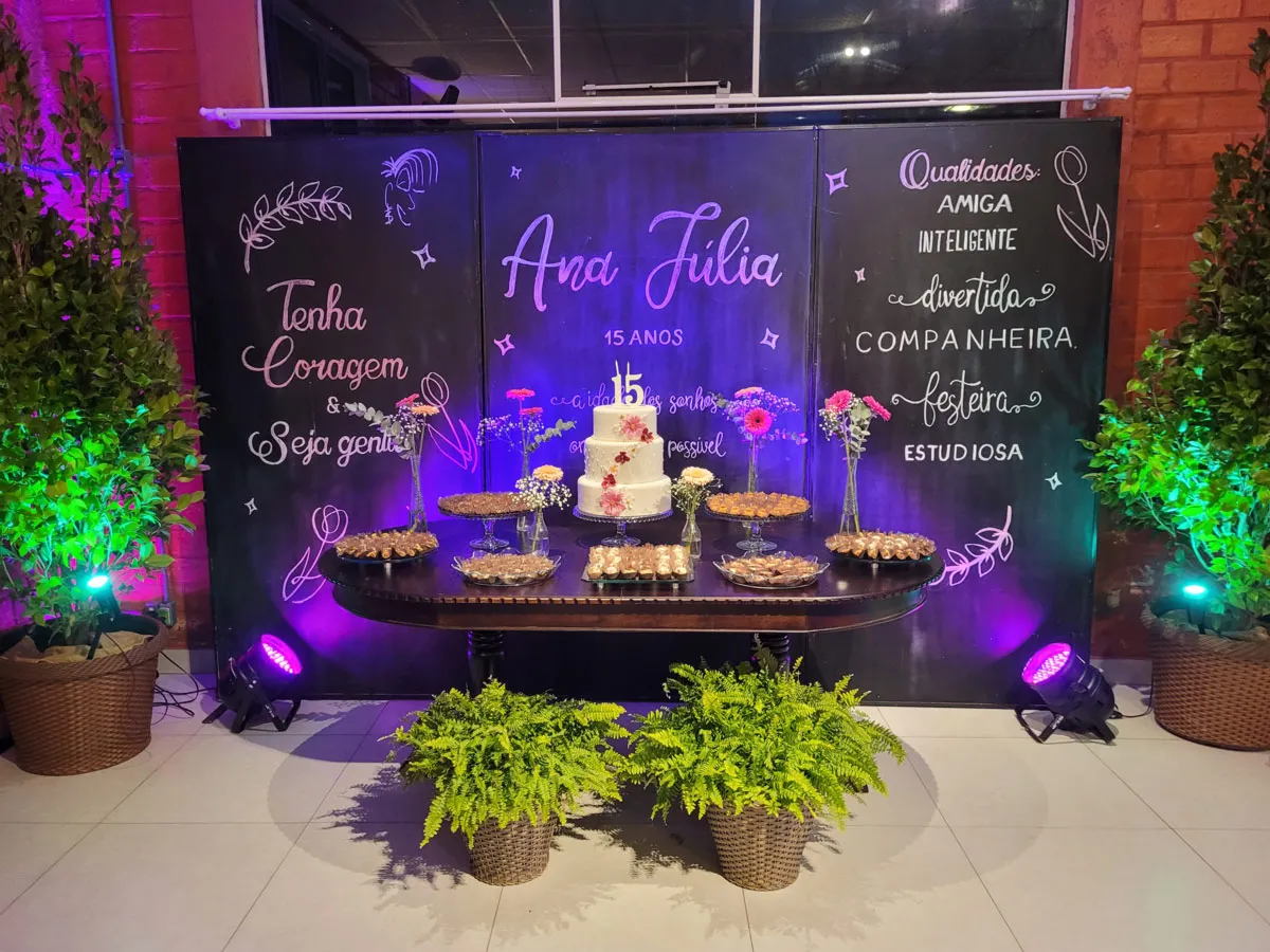 Personalização da festa